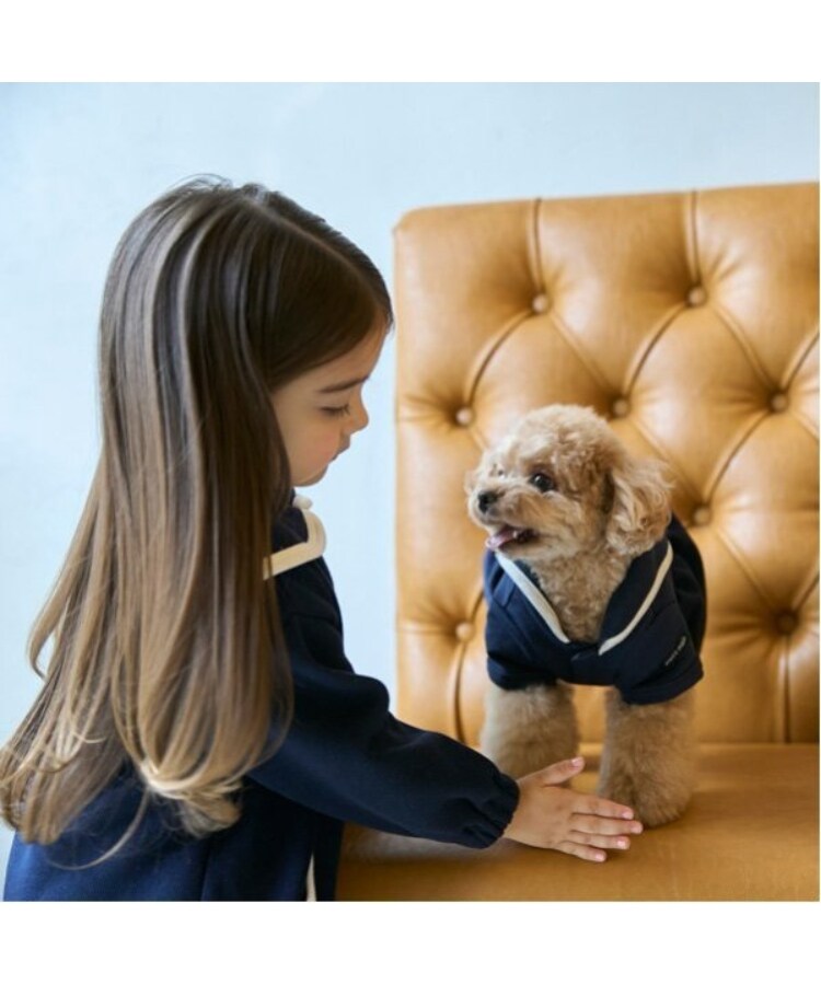 プティマイン(petit main)の【リンク】【DOG】セーラー衿ワンピ5