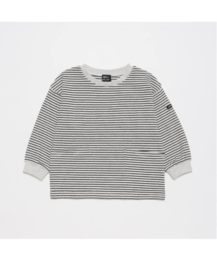 プティマイン(petit main)の【オーガニック】柄ポケットTシャツ7