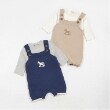 プティマイン(petit main)の木馬モチーフサロペセット11