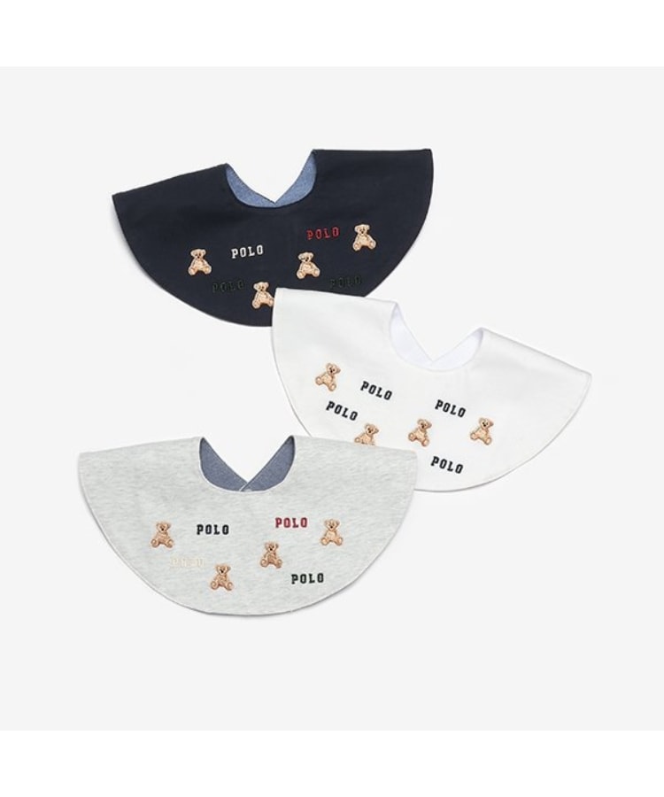 プティマイン(petit main)の【POLO BCS】刺繍スタイ7