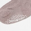 プティマイン(petit main)のフロート綿レースハイソックス3