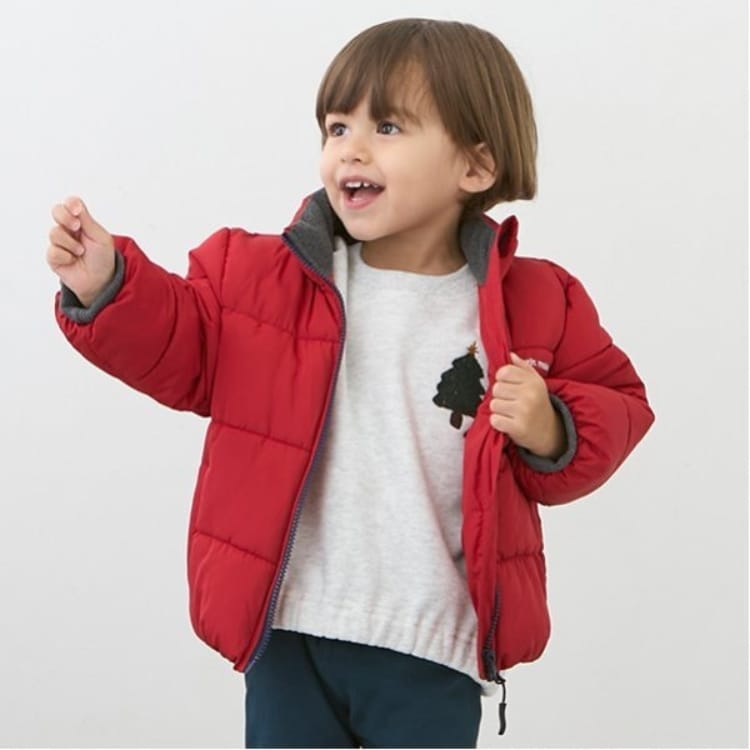 プティマイン(petit main)の【GOODPRICE/撥水加工】中綿ジャケット(キッズサイズ) ブルゾン/ジャンバー