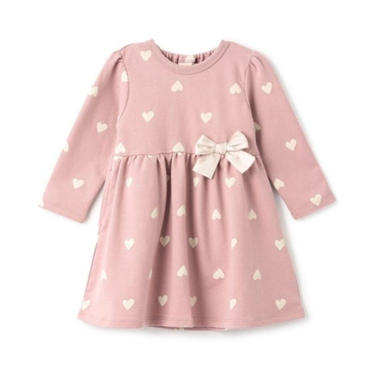 プティマイン(petit main)の【GOODPRICE】カット裏毛ワンピース ミドルワンピース