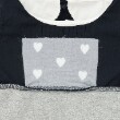プティマイン(petit main)のXmas　なりきり襟ハート刺繍OPロンパース4