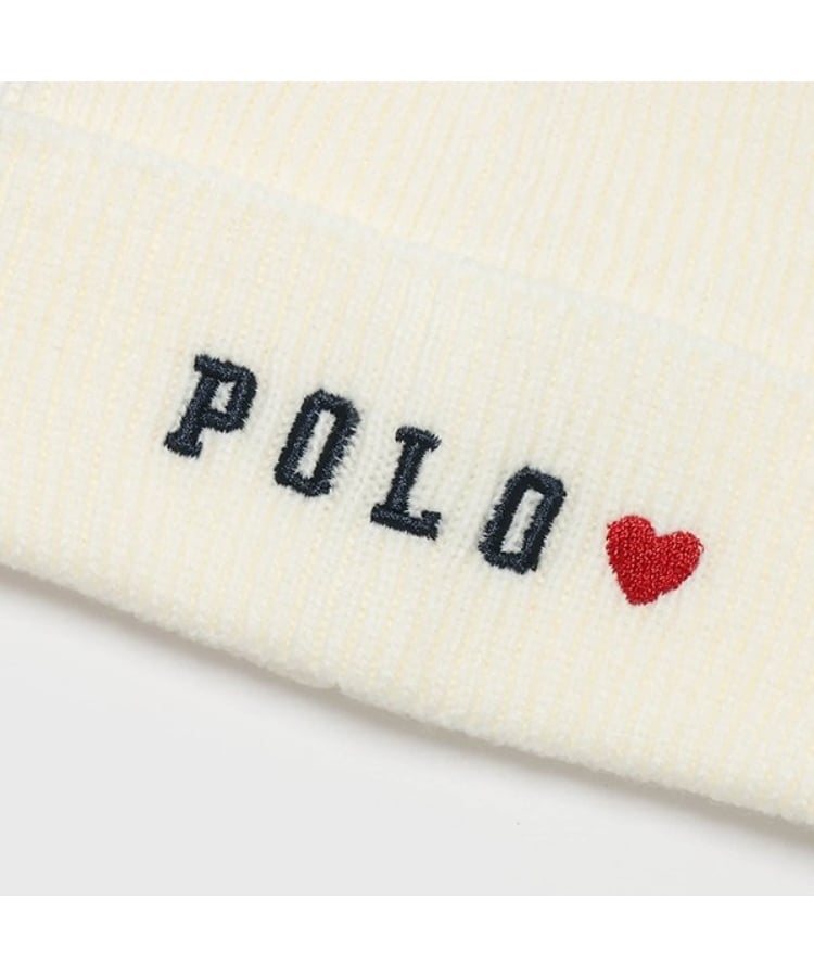 プティマイン(petit main)の【POLO　BCS】刺しゅうニットキャップ3
