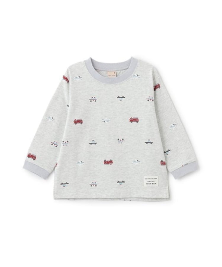 プティマイン(petit main)の【プティプラ】BOYS長袖Tシャツ トープ(854)