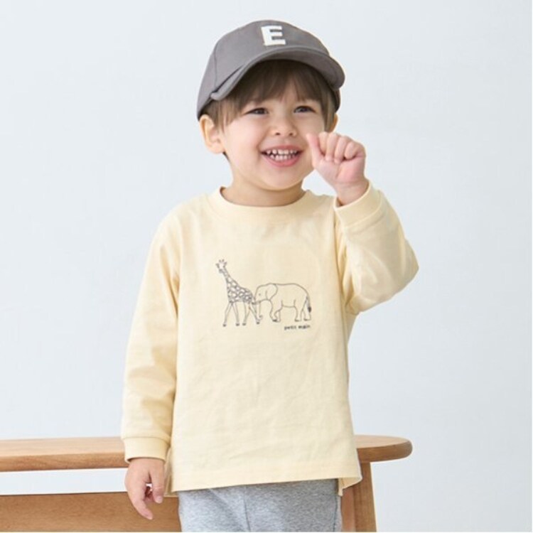 プティマイン(petit main)の【プティプラ】BOYS長袖Tシャツ Ｔシャツ