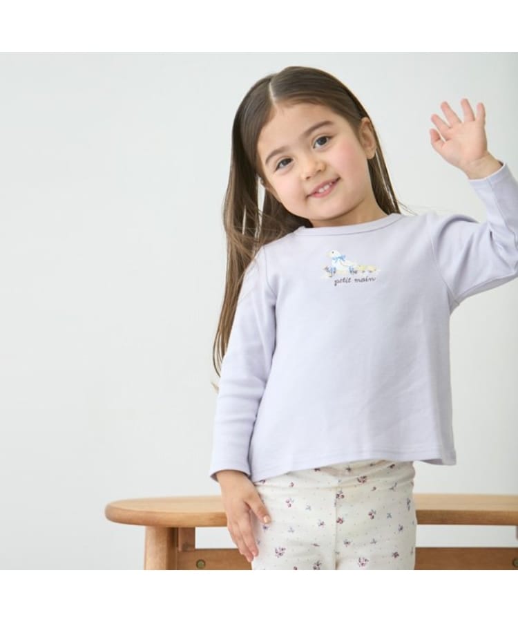 プティマイン(petit main)の【プティプラ】GIRLS長袖Tシャツ1