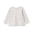 プティマイン(petit main)の【プティプラ】GIRLS長袖Tシャツ ライトグレー(111)