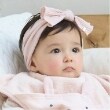プティマイン(petit main)のリボンヘアバンド ライトピンク(070)