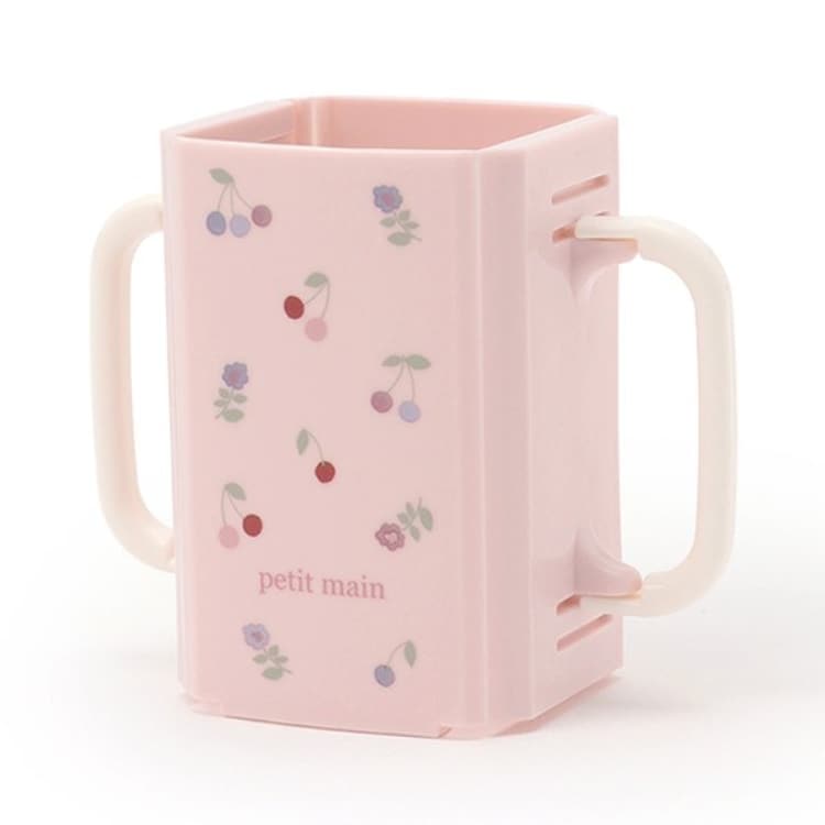 プティマイン(petit main)の折り畳み紙パックドリンクホルダー 食器