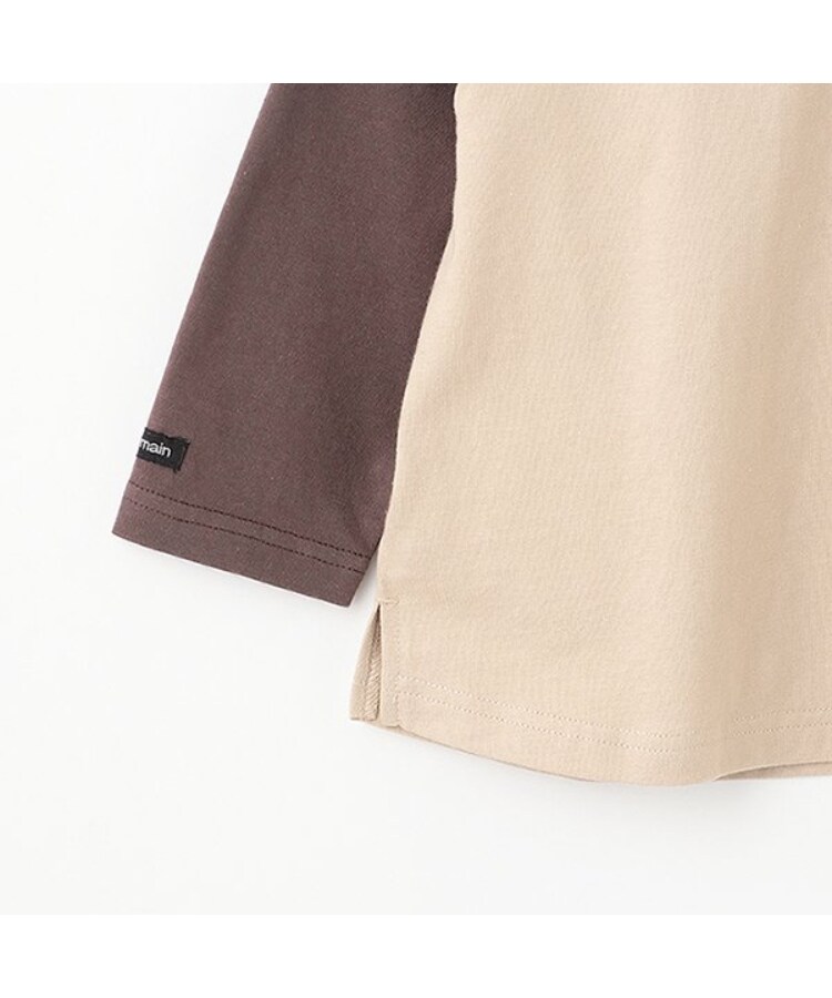 プティマイン(petit main)の【オーガニック】ラグランTシャツ6