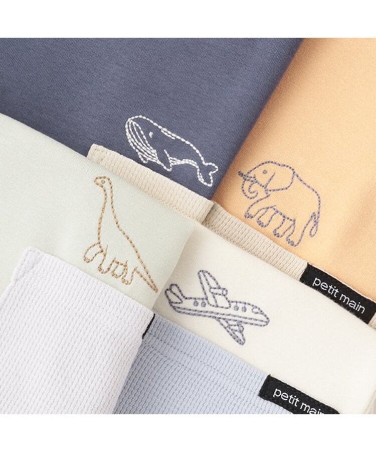 プティマイン(petit main)の【オーガニック】ポケットTシャツ7