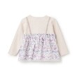プティマイン(petit main)の【リンク】花柄ドッキング長T(キッズ)6