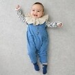 プティマイン(petit main)のスタイ付きロンパース1