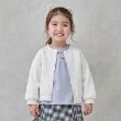 プティマイン(petit main)の【リンク/花粉防止】ハートzip羽織り(キッズサイズ) オフホワイト(003)