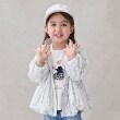 プティマイン(petit main)の【リンク】girlアップリケ長T(キッズ)1