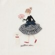 プティマイン(petit main)の【リンク】girlアップリケ長T(キッズ)12