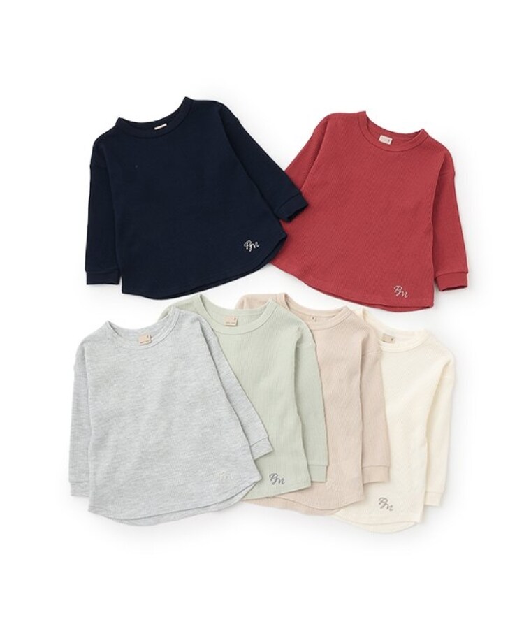 プティマイン(petit main)の【GOODPRICE】ワッフル長袖Tシャツ6