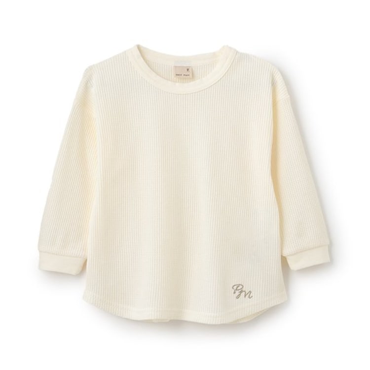 GOODPRICE】ワッフル長袖Tシャツ(Tシャツ) | petit main GOODPRICE】ワッフル長袖Tシャツ(Tシャツ) | petit main
