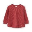 プティマイン(petit main)の【GOODPRICE】ワッフル長袖Tシャツ レッド(061)