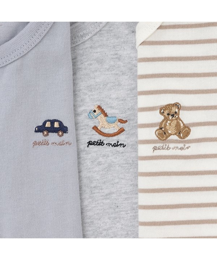プティマイン(petit main)の【GOODPRICE】長袖カバーオール4