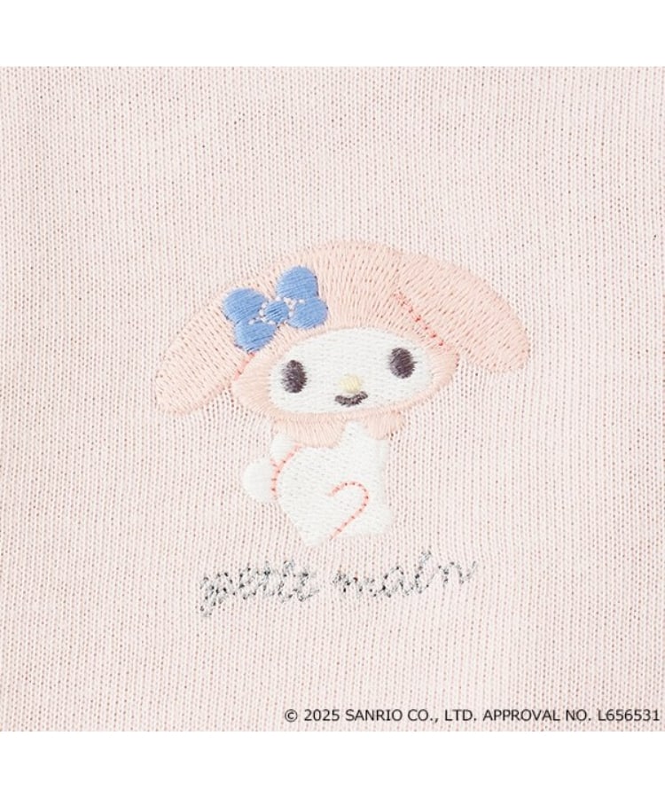 プティマイン(petit main)の【サンリオ】花チュール長袖Ｔ11