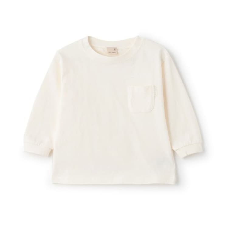 プティマイン(petit main)の【GOODPRICE】無地長袖Tシャツ Ｔシャツ
