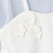 プティマイン(petit main)の【リンク】花ビスチェ長Tセット(キッズ)15