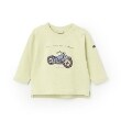 プティマイン(petit main)の乗り物アップリケ長袖Tシャツ14