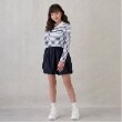 プティマイン(petit main)の【リンク】衿ロンTバルーンスカートセット(ジュニア) トープ(854)
