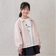 プティマイン(petit main)の【リンク/花粉防止】zipカットブルゾン(ジュニアサイズ) ライトベージュ(151)