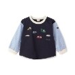 プティマイン(petit main)の働く車袖布帛Tシャツ5