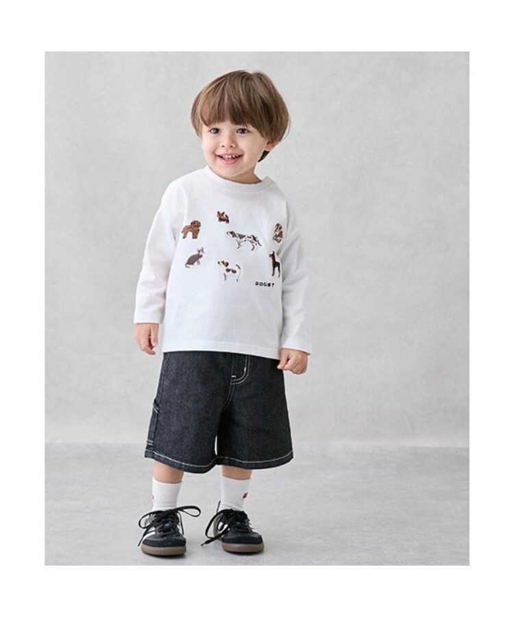 プティマイン(petit main)のDOGS 長袖Tシャツ4