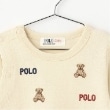 プティマイン(petit main)の【POLO BCS】くま刺しゅう2WAYオール5