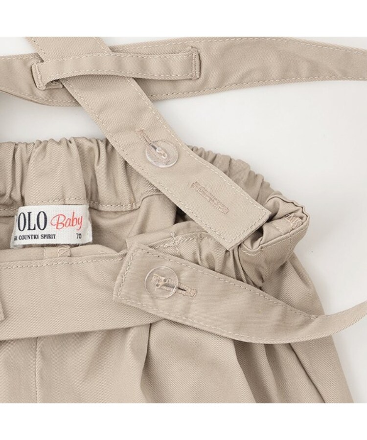 プティマイン(petit main)の【POLO BCS】ポロシャツ＋サスつきパンツセット4
