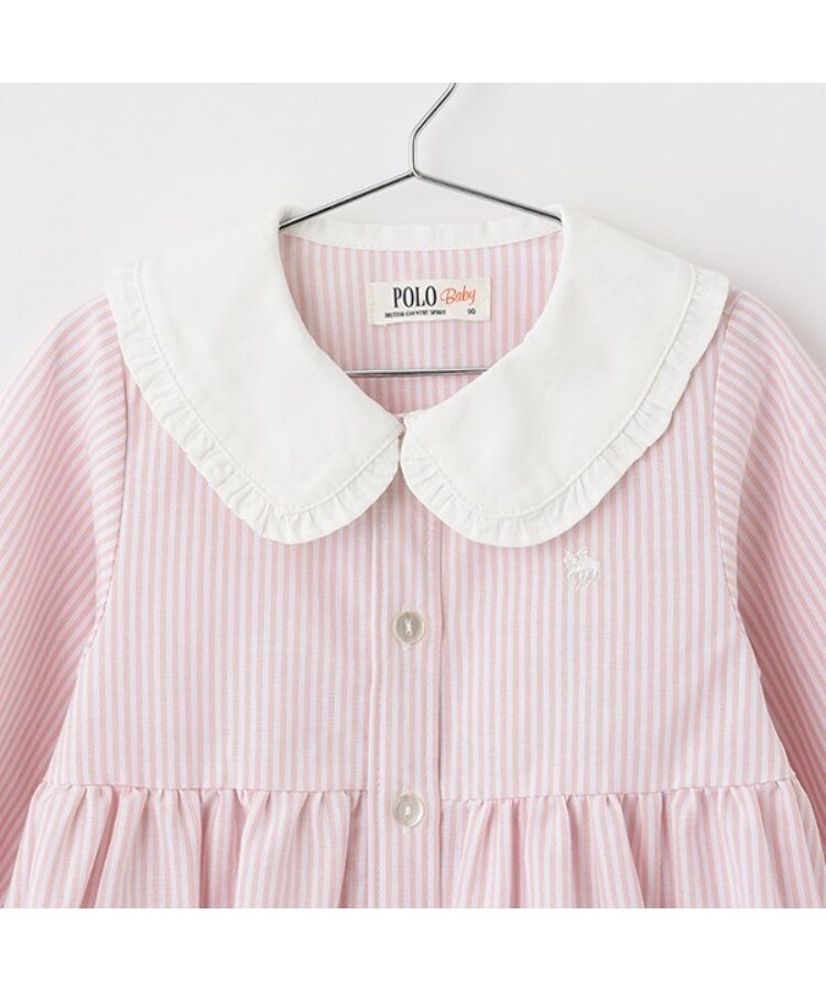 プティマイン(petit main)の【POLO BCS】シャツワンピース10
