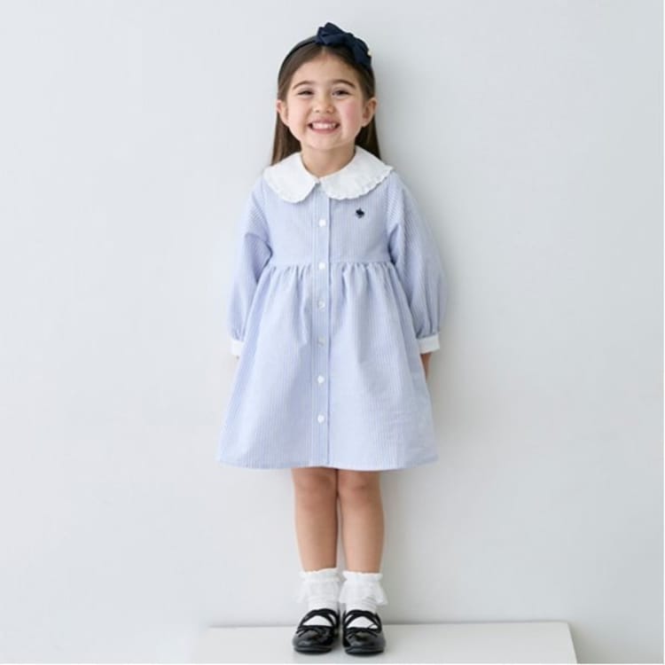 プティマイン(petit main)の【POLO BCS】シャツワンピース その他