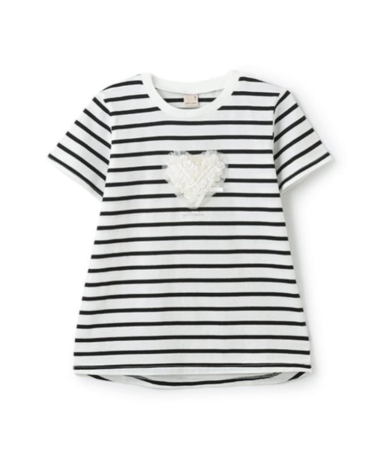 プティマイン(petit main)の【リンク】アソートモチーフＴシャツ(ジュニア) ブラック(219)