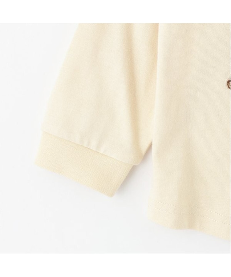 プティマイン(petit main)の【POLO BCS】くまロゴ刺しゅう長袖Tシャツ12