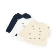 プティマイン(petit main)の【POLO BCS】くまロゴ刺しゅう長袖Tシャツ14