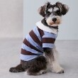 プティマイン(petit main)の【リンク】【DOG】ラガーシャツ ブルー(091)