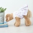 プティマイン(petit main)の【リンク】【DOG】花柄ドッキングワンピ1