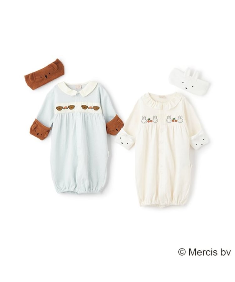 プティマイン(petit main)の【Miffy】ヘアバンド付き2WAYオール18