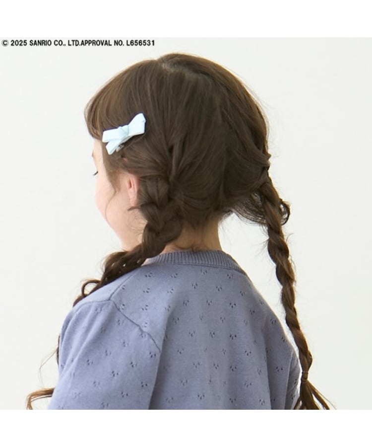 プティマイン(petit main)のリボンヘアクリップ2P12