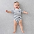 プティマイン(petit main)の【GOODPRICE】半袖ロンパース ブラック(219)
