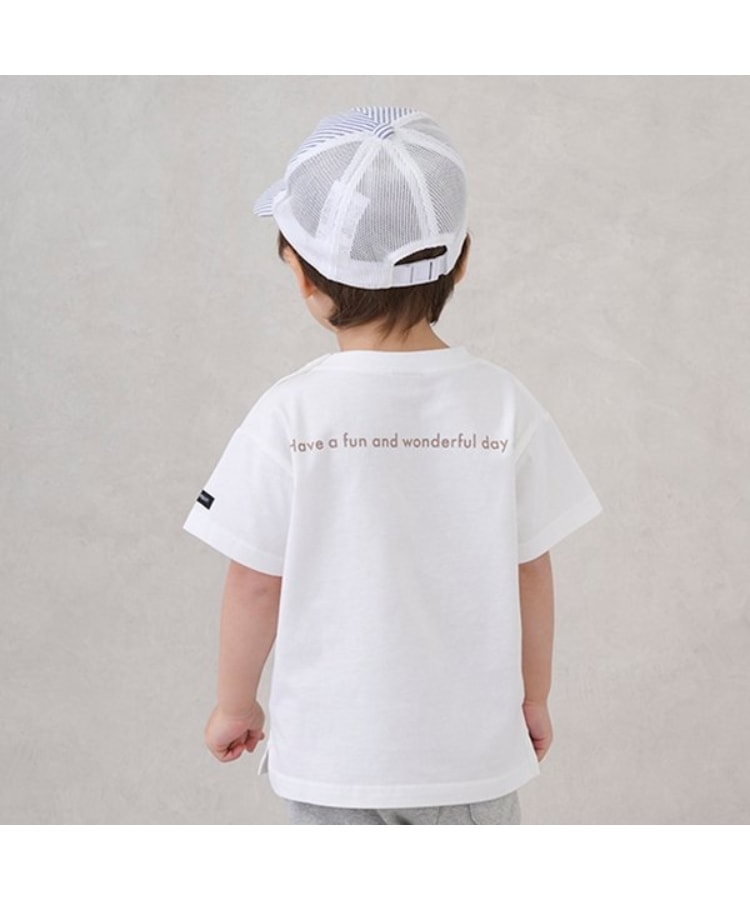 プティマイン(petit main)の【防汚加工】DOGグラフィック半袖Tシャツ2