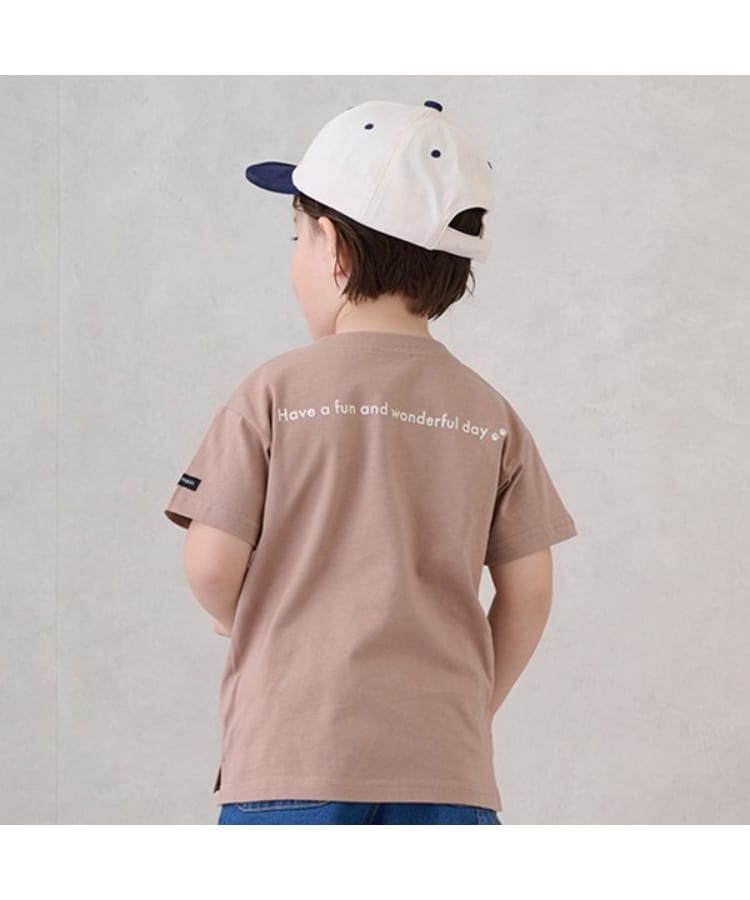 プティマイン(petit main)の【防汚加工】DOGグラフィック半袖Tシャツ5