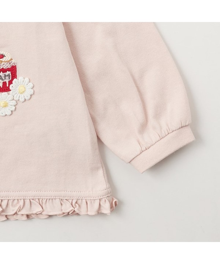 プティマイン(petit main)のpuputeteアップリケTシャツ11