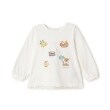 プティマイン(petit main)のpuputeteアップリケTシャツ3